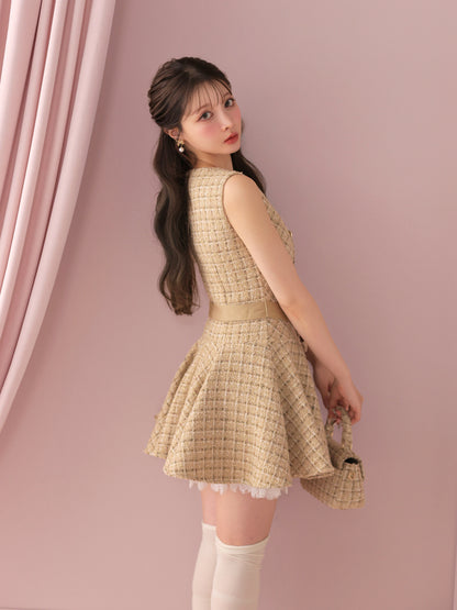 model：160cm　(size：F　color：Beige)