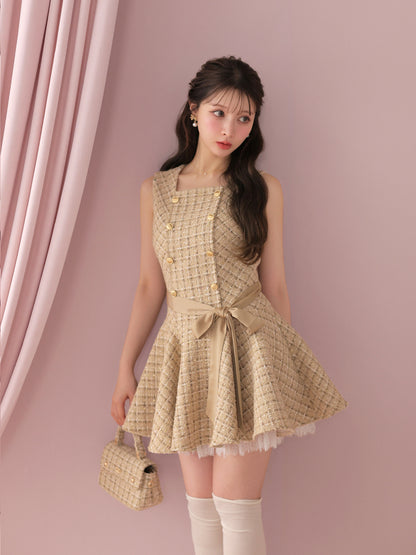 model：160cm　(size：F　color：Beige)