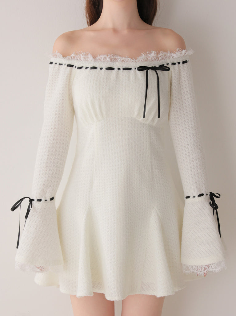 model：162cm　(size：F　color：White)