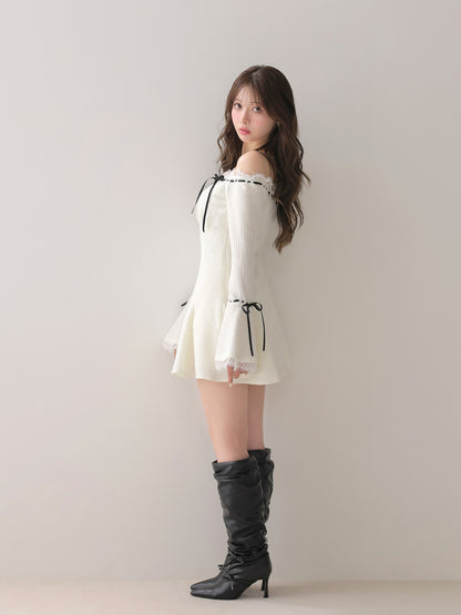 model：160cm　(size：F　color：White)
