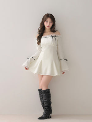 model：160cm　(size：F　color：White)