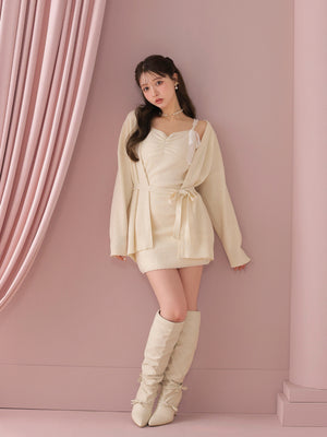 model：160cm　(size：F　color：Ivory)
