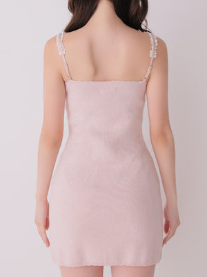 Lace cami ensemble knit onepiece(eme11126)