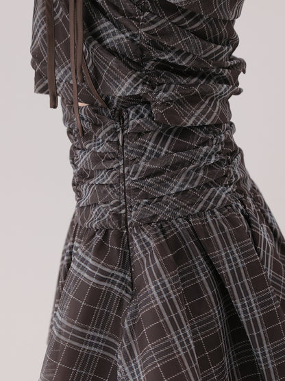 Check tulle gathered setup(eme11128)