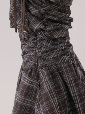 Check tulle gathered setup(eme11128)