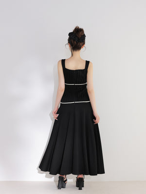 model：160cm　(size：F　color：Black)