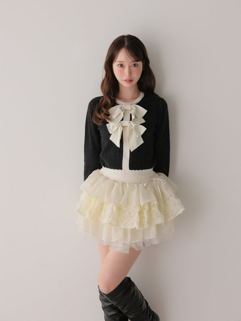 model：162cm　(size：F　color：Ivory)
