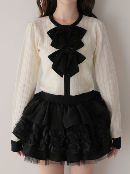 model：162cm　(size：F　color：Ivory)