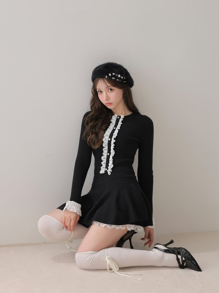 model：160cm　(size：F　color：Black)