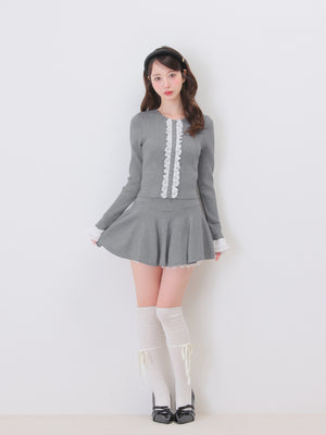 model：162cm　(size：F　color：Gray)