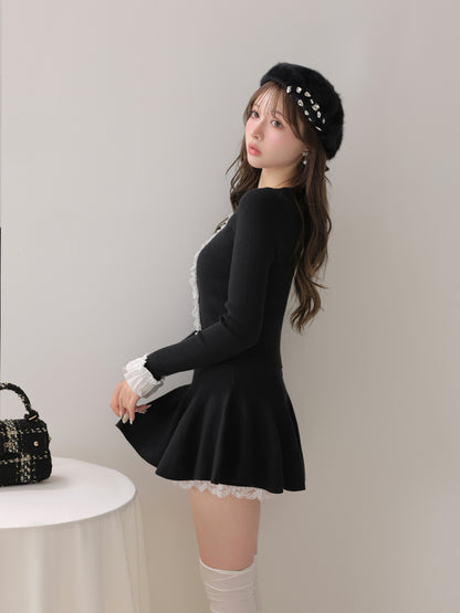 model：160cm　(size：F　color：Black)