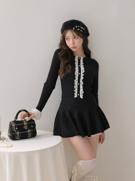 model：160cm　(size：F　color：Black)