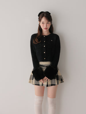model：162cm　(size：F　color：Black)