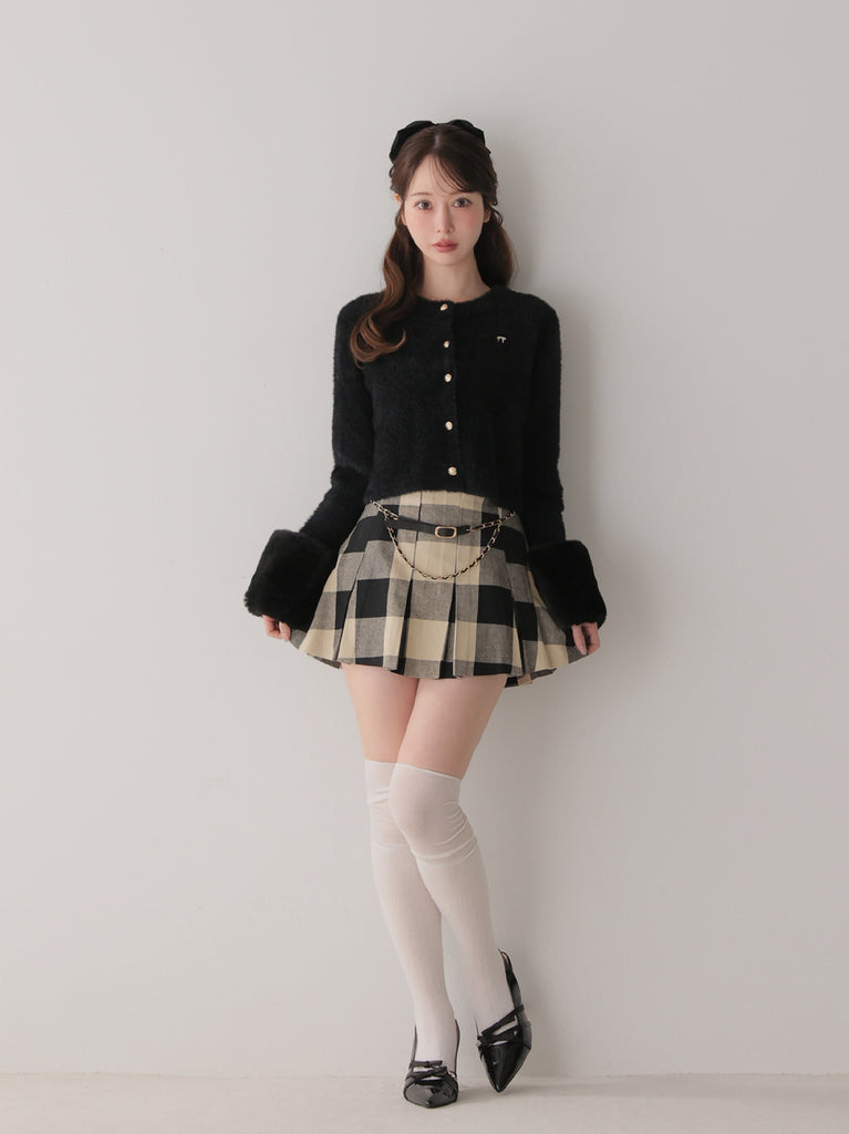 model：162cm　(size：F　color：Black)