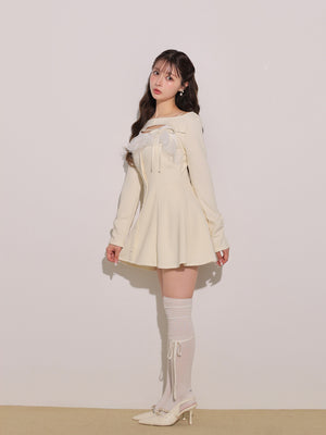 model：160cm　(size：F　color：Ivory)