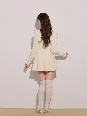 model：160cm　(size：F　color：Ivory)