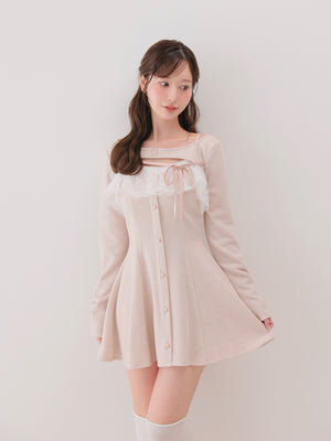 model：162cm　(size：F　color：Pink)