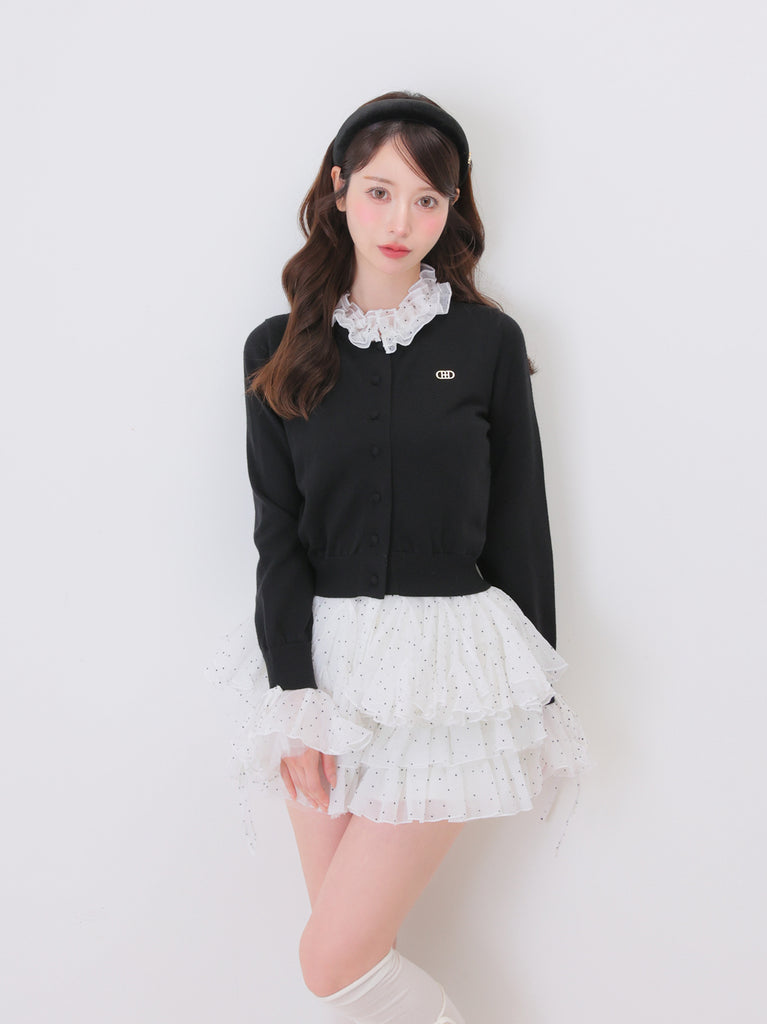model：162cm　(size：F　color：Black)