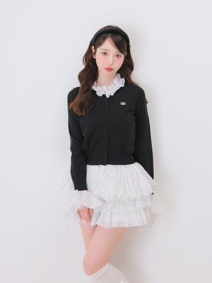 model：162cm　(size：F　color：Black)