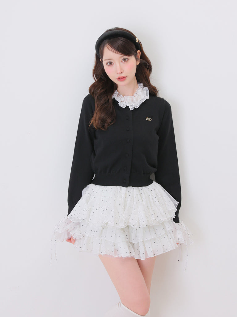 model：162cm　(size：F　color：Black)