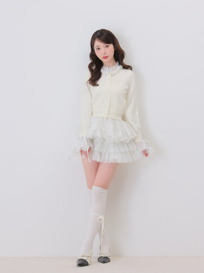 model：162cm　(size：F　color：Ivory)