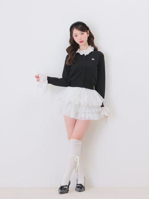 model：162cm　(size：F　color：Black)