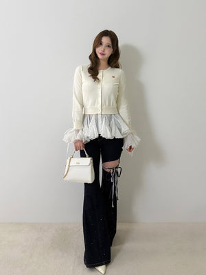 model：164cm　(size：S　color：Navy)