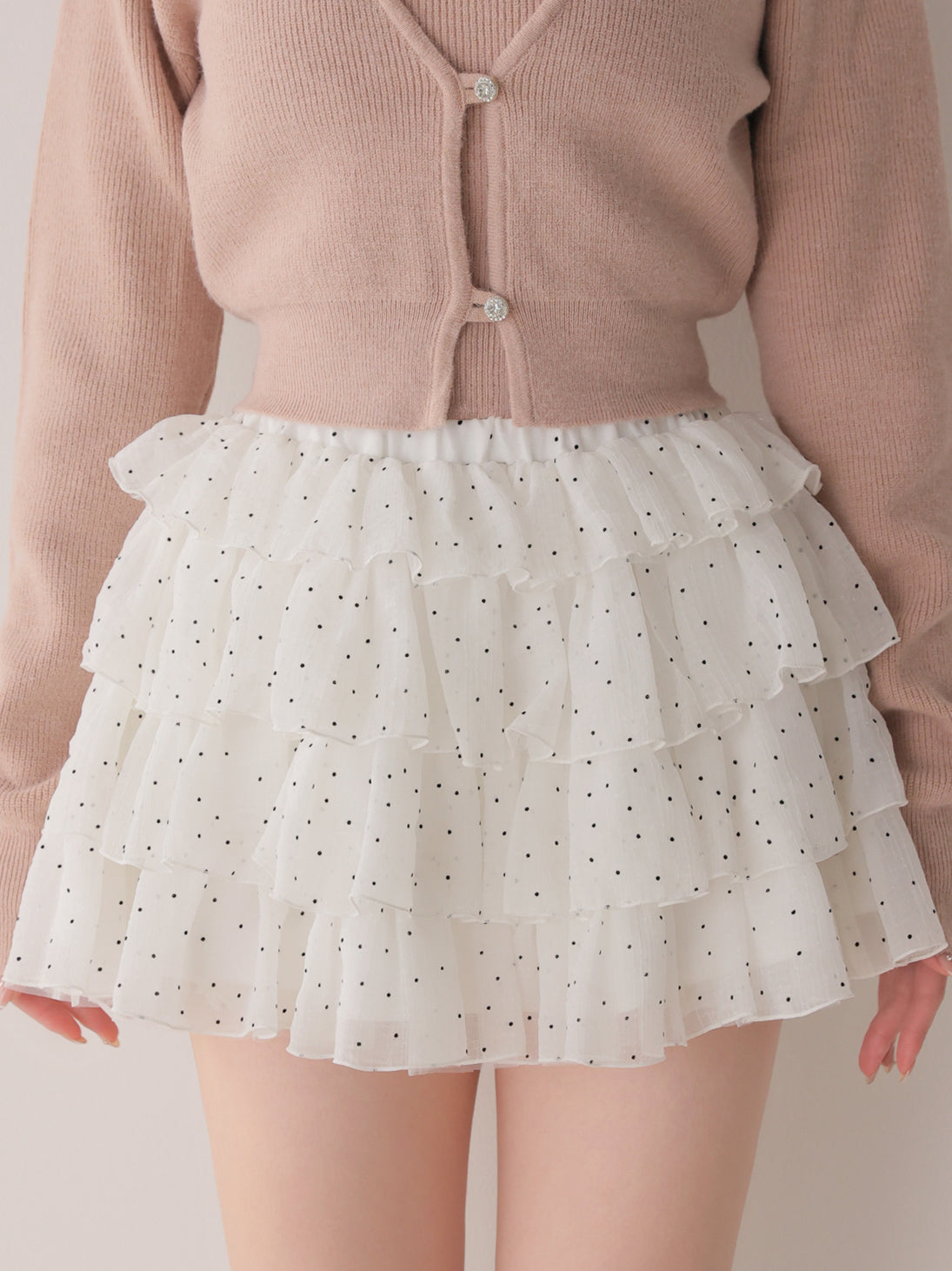model：160cm　(size：F　color：White)