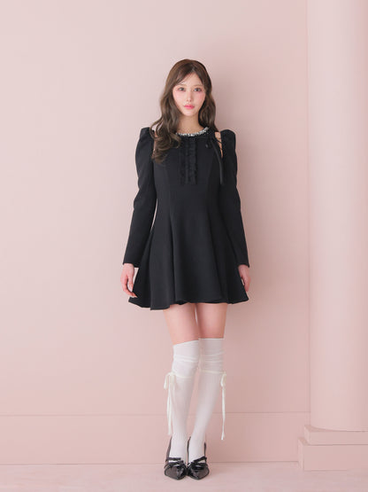 model：164cm　(size：F(丈長め)　color：Black)