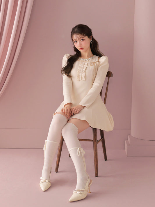 model：160cm　(size：F　color：Pink)