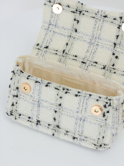 Maison tweed chain bag(eme11152)