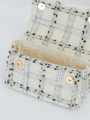 Maison tweed chain bag(eme11152)