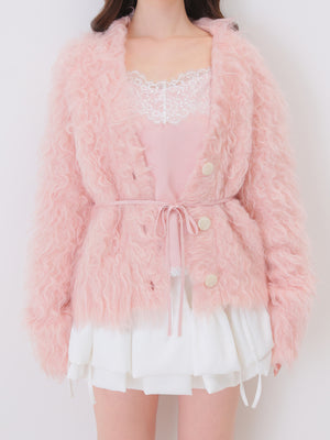 model：162cm　(size：F　color：Pink)