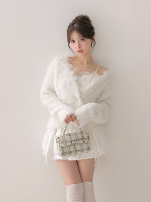 model：160cm　(size：F　color：Ivory)