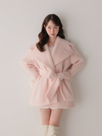 model：162cm　(size：F　color：Pink)