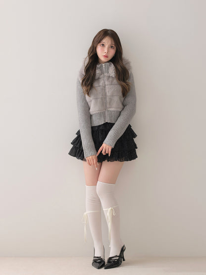 model：160cm　(size：F　color：Gray)