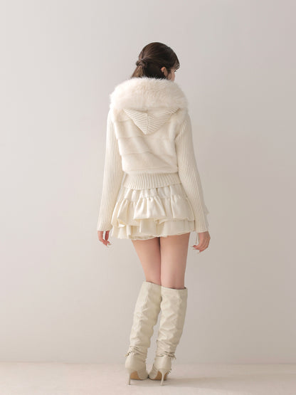 model：160cm　(size：F　color：Ivory)