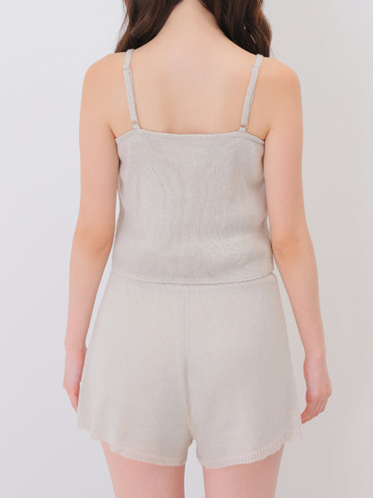 Airy frill knit three piece setup(eme11167)