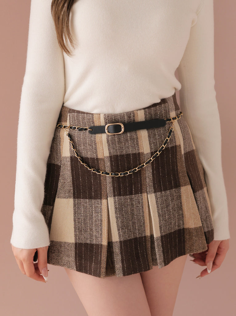 model：160cm　(size：F　color：Brown)