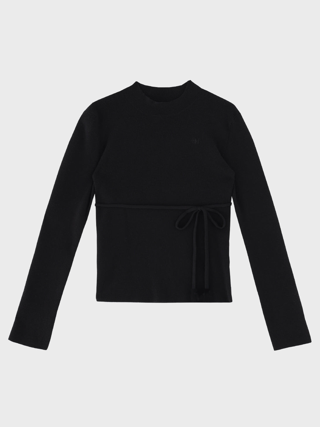 Daily line ribbon knit tops(eme11194)