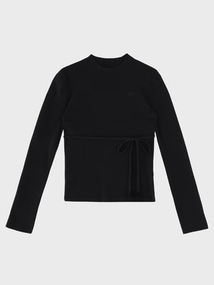 Daily line ribbon knit tops(eme11194)