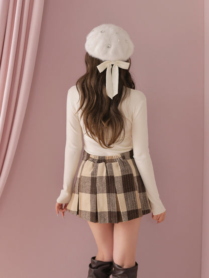 model：160cm　(size：F　color：Brown)