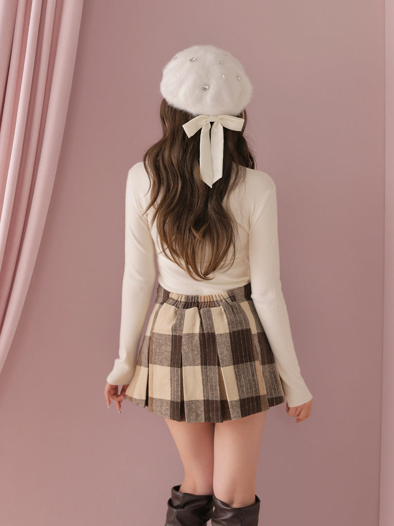 model：160cm　(size：F　color：Brown)