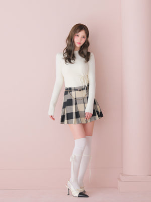 model：164cm　(size：F(丈長め)　color：Beige black)
