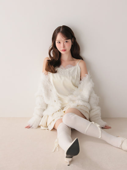 model：162cm　(size：F　color：Ivory)