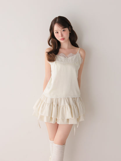 model：162cm　(size：F　color：Ivory)