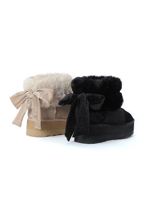 2way Velour Mouton Boots (eme10463)