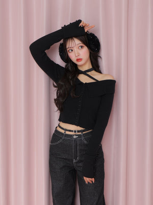 Bijou ear maffler(eme10528)