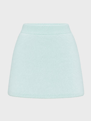 【SALE】【70％OFF】Sequin shaggy knit skirt(eme10216)