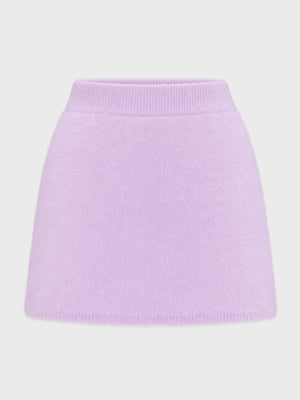 【SALE】【70％OFF】Sequin shaggy knit skirt(eme10216)